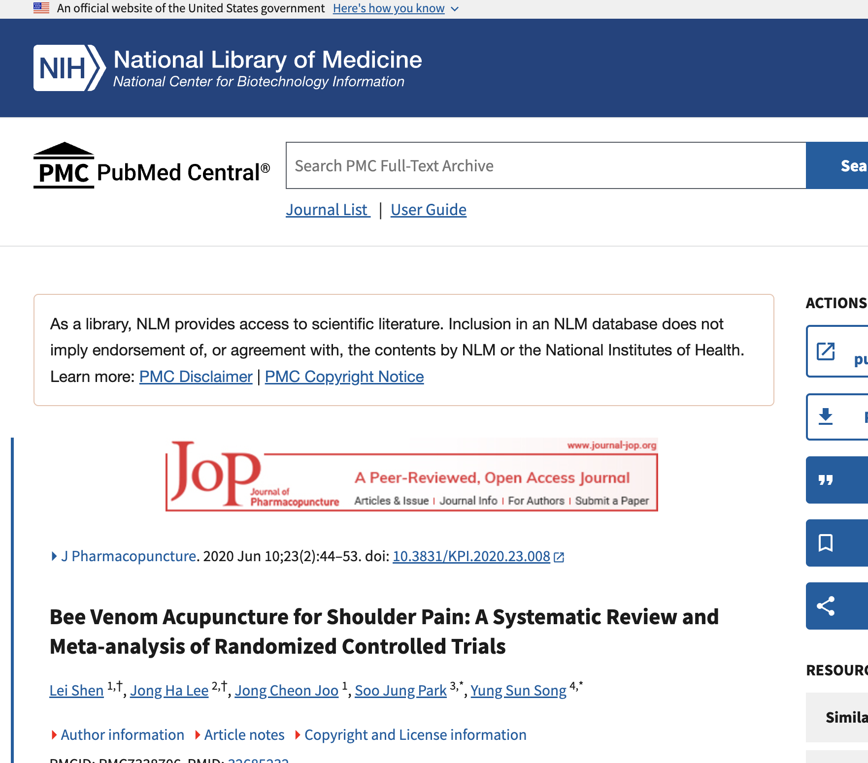 PubMed Studie